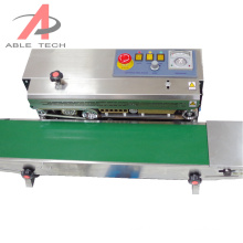 Plastic Bag Food Pouch Packing Mechanical Automatic Continuous Sealing Machine Band Sealer